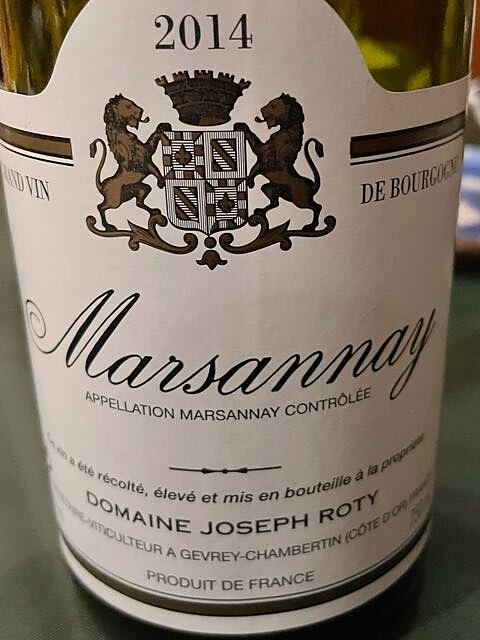 Dom. Joseph Roty Marsannay Rouge