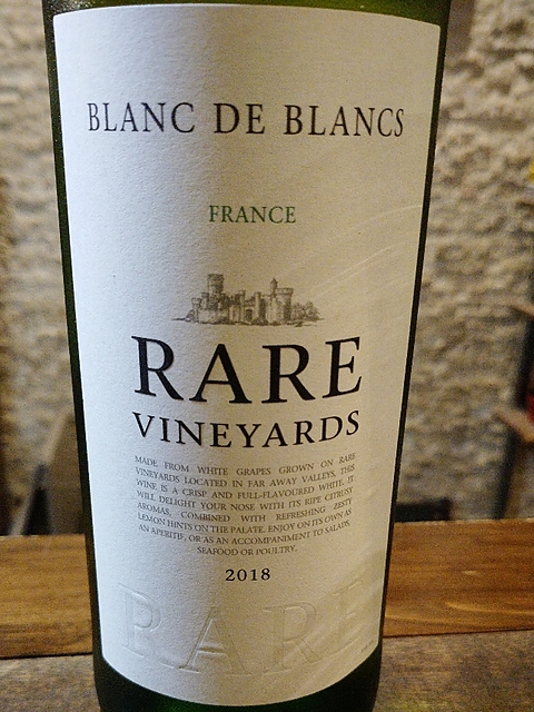 Rare Vineyards Blanc de Blancs(レア・ヴィンヤーズ ブラン・ド・ブラン)