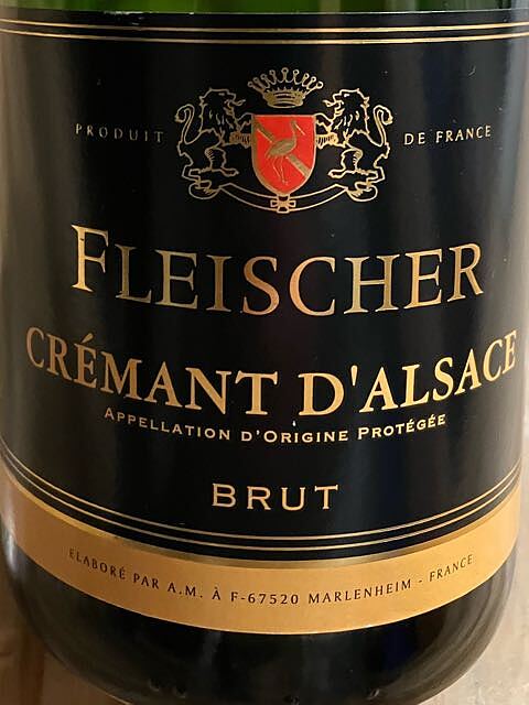 Fleischer Crémant d'Alsace Brut(フライッシャー クレマン・ダルザス ブリュット)