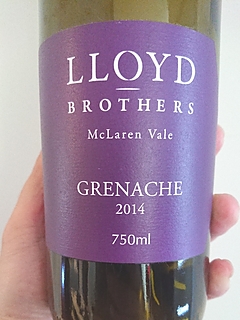 Lloyd Brothers Grenache(ロイド・ブラザーズ グルナッシュ)