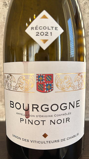 UVC Union des Viticulteurs de Chablis Bourgogne Pinot Noir