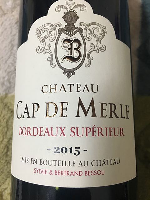 Ch. Cap de Merle Bordeaux Supérieur(シャトー カップ・ドゥ・メルル ボルドー・シュペリュール)