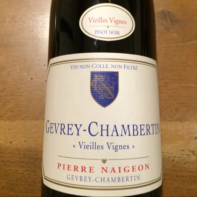 Pierre Naigeon Gevrey Chambertin Vieilles | Vinica 無料の