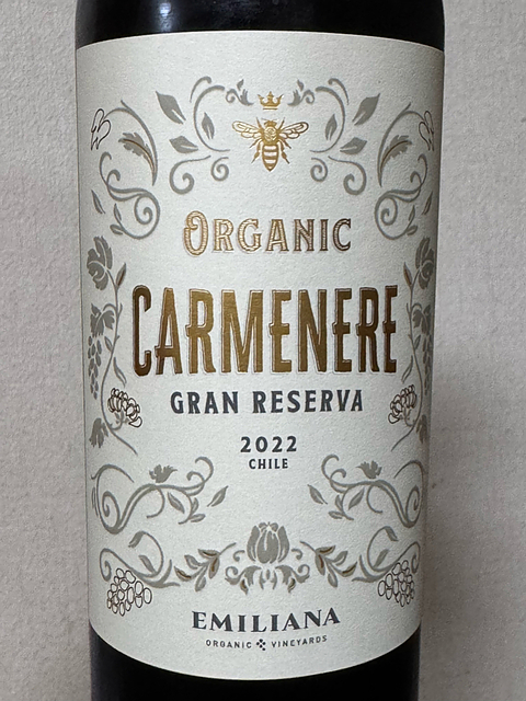 Emiliana Organic Gran Reserva Carmenere(エミリアーナ オーガニック グラン・レゼルヴァ カルメネール)