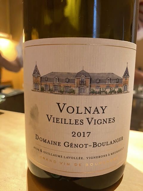 Dom. Génot Boulanger Volnay Vieilles Vignes