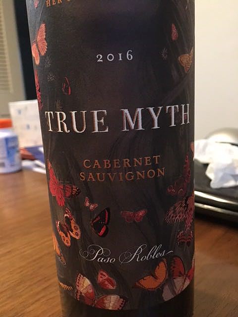 True Myth Cabernet Sauvignon Paso Robles(トゥルー・ミス カベルネ・ソーヴィニヨン パソ・ロブレス)