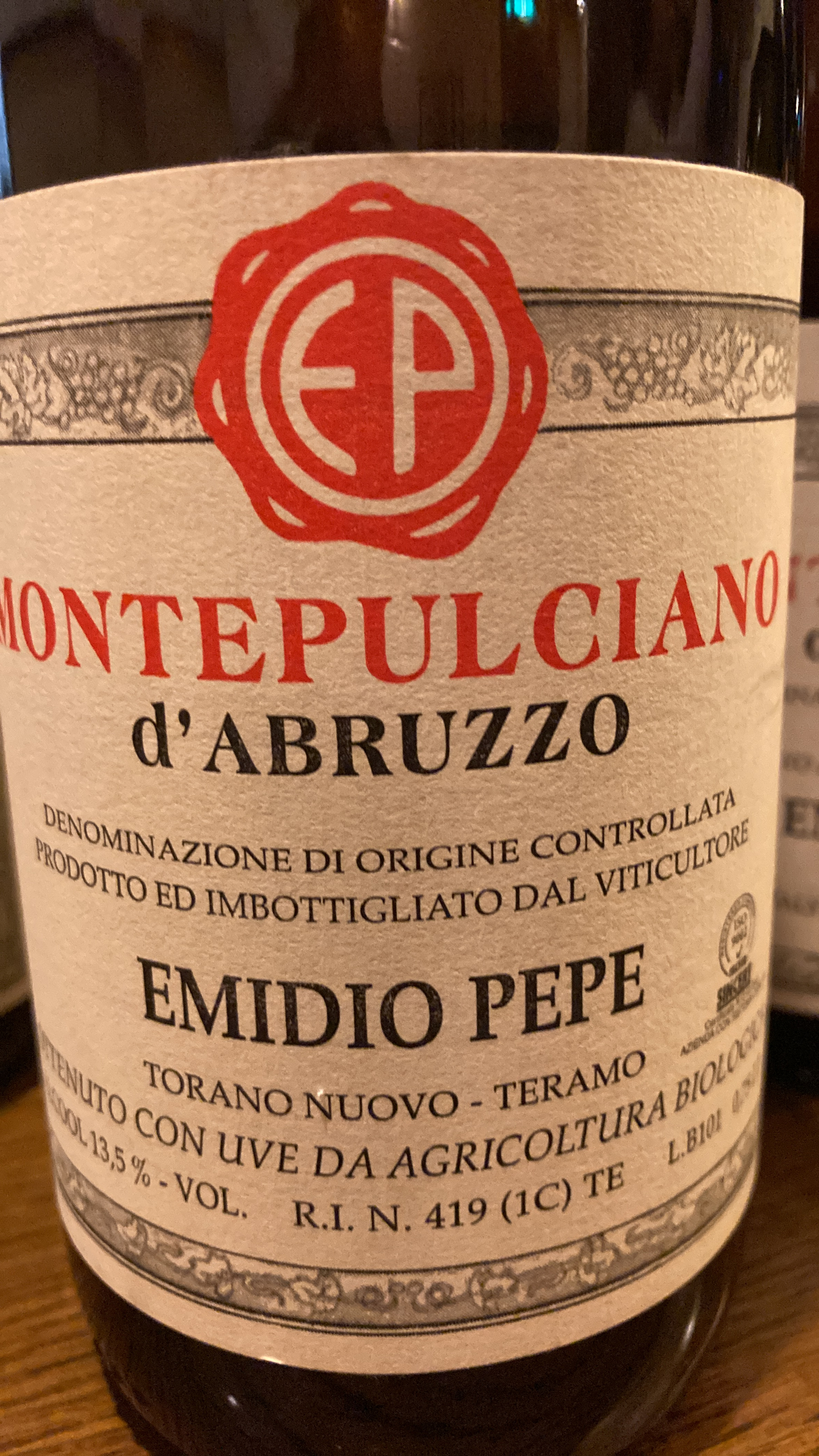 全日本送料無料 Emidio Pepe Montepulciano d'Abruzzo(エミディオ・ペペ ワイン