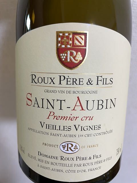 Roux Père & Fils Saint Aubin 1er Cru Vieilles Vignes