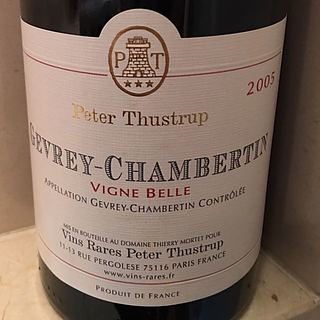 Peter Thustrup Gevrey Chambertin Vigne Belle