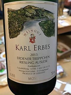 Karl Erbes Erdener Treppchen Riesling Auslese(カール・エルベス エルデナー・トレプヒェン リースリング・アウスレーゼ)