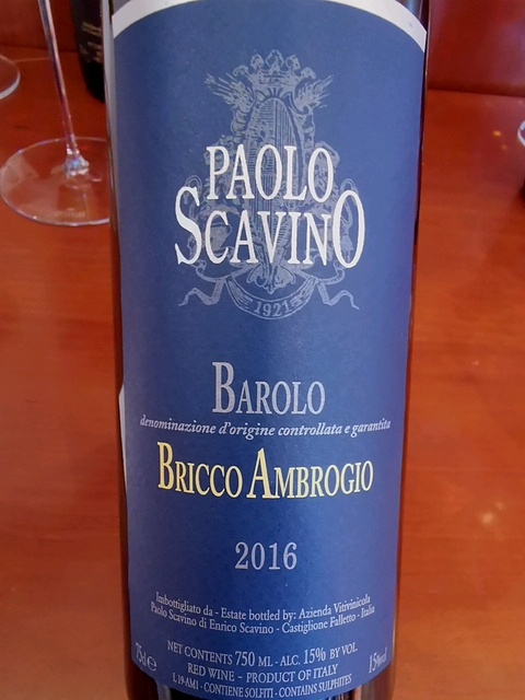 Paolo Scavino Barolo Bricco Ambrogio