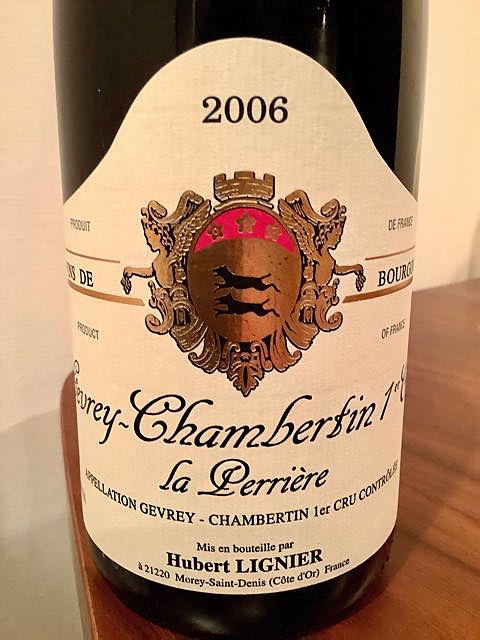 Dom. Hubert Lignier Gevrey Chambertin 1er Cru La Perrière