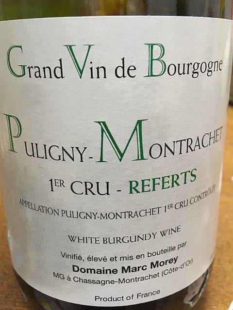 Dom. Marc Morey Puligny Montrachet 1er Cru Referts