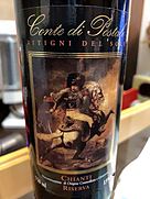 Conte di Postale Vitigni del Sole Chianti Riserva