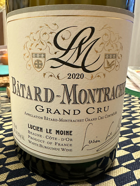 Lucien Le Moine Bâtard Montrachet Grand Cru