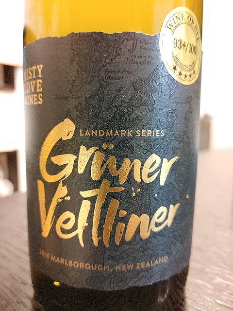 Misty Cove Wines Landmark Series Grüner Veltliner