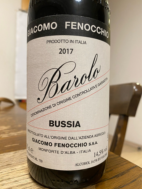 Giacomo Fenocchio Barolo Bussia Riserva