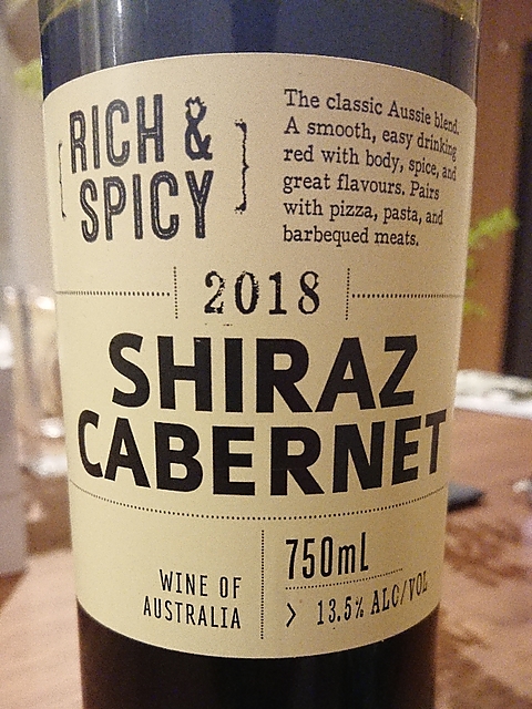 Rich & Spicy Shiraz Cabernet