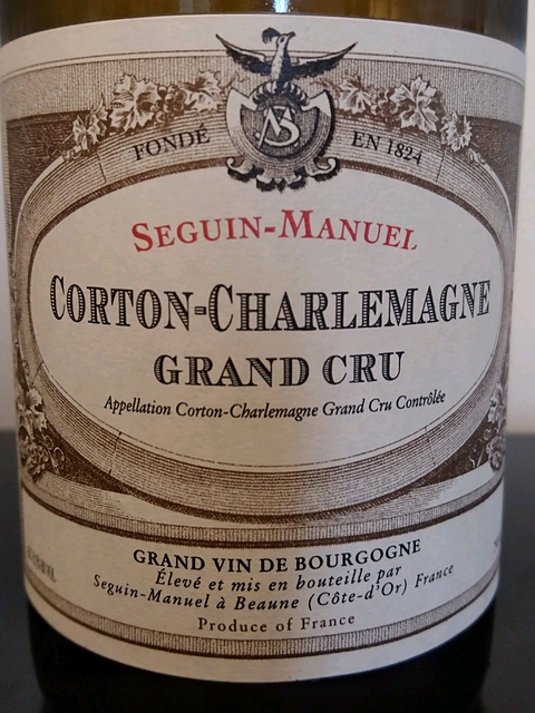 Seguin Manuel Corton Charlemagne Grand Cru