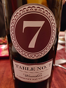 Table No. 7 Cabernet Sauvignon(2019)