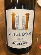 Quentin & Vincent Joussier Dom. de l'Évêché Bourgogne Côte Chalonnaise Clos de l'Évêché(2018)