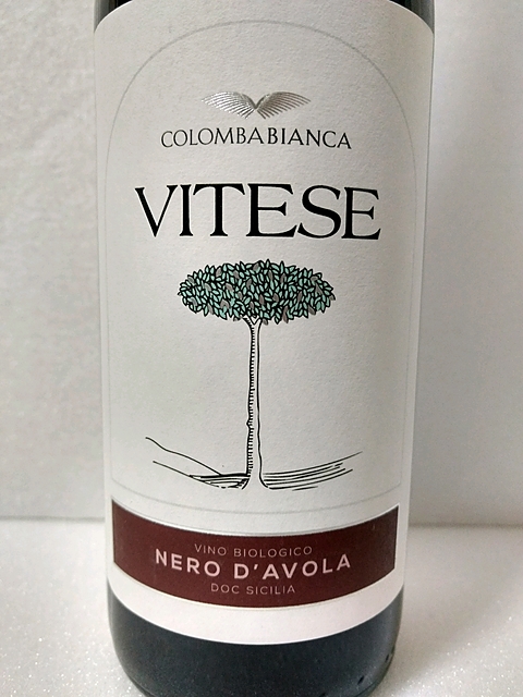 Colomba Bianca Vitese Nero d'Avola(コロンバ・ビアンカ ヴィテッセ ネロ・ダーヴォラ)