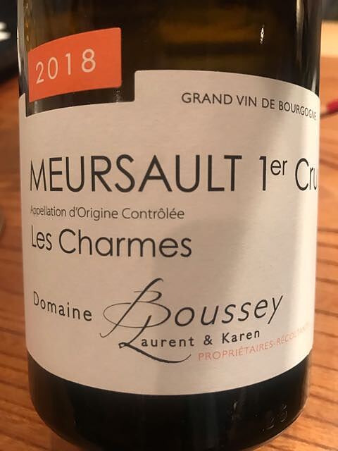 Dom. Boussey Meursault 1er Cru Les Charmes