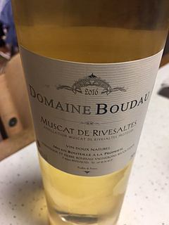 Dom. Boudau Muscat de Rivesaltes(ドメーヌ・ブードーミュスカ・ド・リヴザルト)