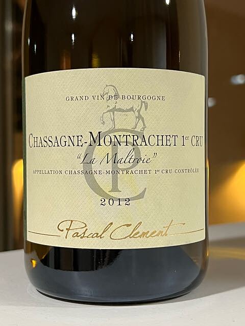 Pascal Clément Chassagne Montrachet 1er Cru La Maltroie(パスカル・クレメン シャサーニュ・モンラッシェ プルミエ・クリュ ラ・マルトロワ)