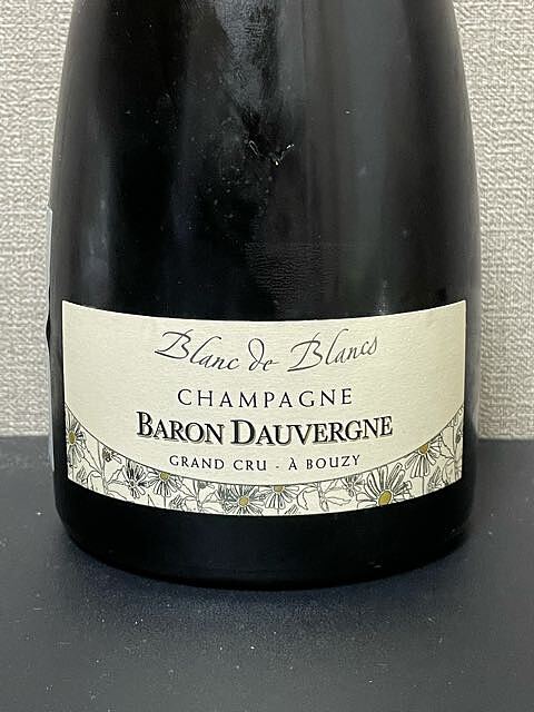 Baron Dauvergne Blanc de Blancs Bouzy Grand Cru(バロン・ドーヴェルニュ ブラン・​ド・ブラン ブージィ グラン・クリュ)