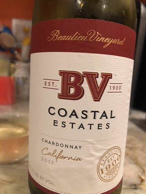 Beaulieu Vineyard BV Coastal Estates Chardonnay(ボーリュー・ヴィンヤード BV コースタル・エステート シャルドネ)