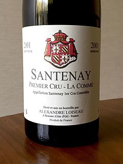 Alexandre Loiseau Santenay 1er Cru La Comme