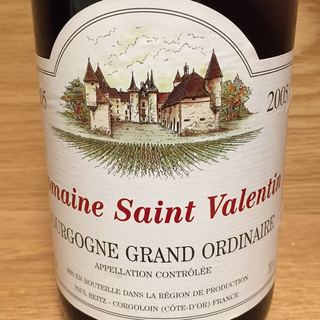 Dom. Saint Valentin Bourgogne Grand Ordinaire(ドメーヌ・サン・ヴァランタン ブルゴーニュ グラン・オルディネール)