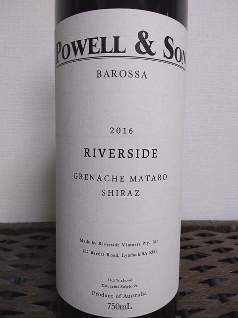 Powell & Son Riverside Grenache Mataro Shiraz(パウエル＆サン リバーサイド グルナッシュ マタロ シラーズ)