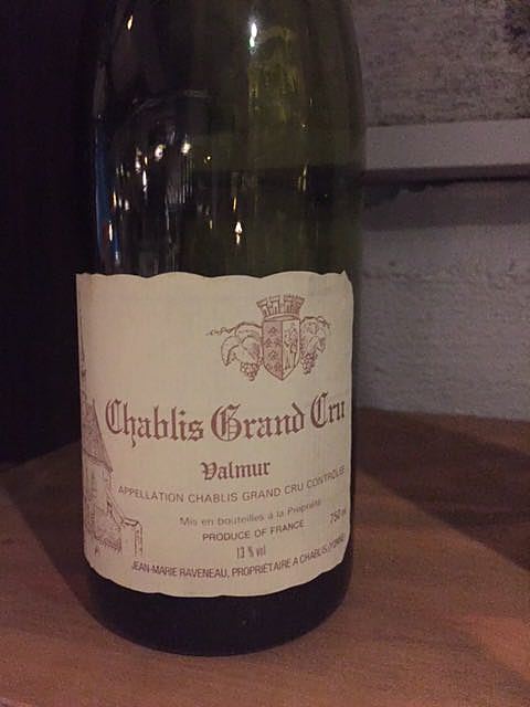 Jean Marie Raveneau Chablis Grand Cru Valmur(ジャン・マリー・ラヴノー シャブリ グラン・クリュ ヴァルミュール)