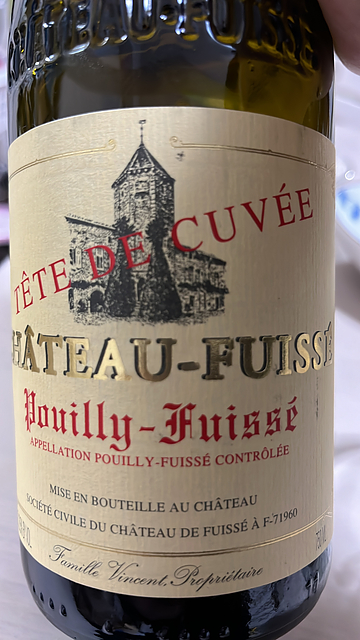 Ch. Fuissé Pouilly Fuissé Tête de Cuvée