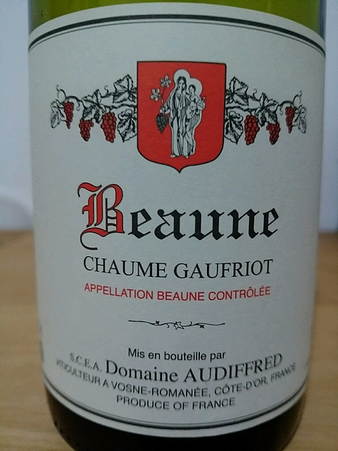 Dom. Audiffred Beaune Chaume Gauffriot