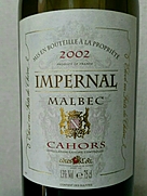 Impernal Malbec(2002)