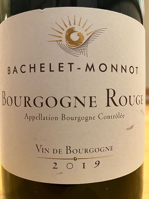 Dom. Bachelet Monnot Bourgogne Rouge(ドメーヌ・バシュレ・モノ ブルゴーニュ・ルージュ)