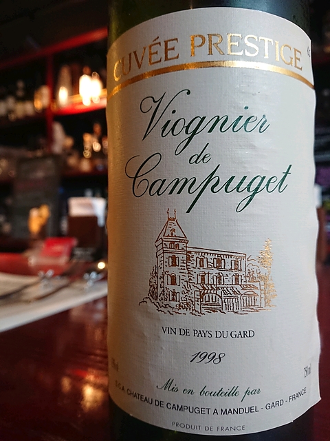 Viognier de Campuget Cuvée Prestige(ヴィオニエ・ド・カンプジェ キュヴェ・プレステージ)