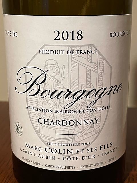 Marc Colin et ses Fils Bourgogne Chardonnay