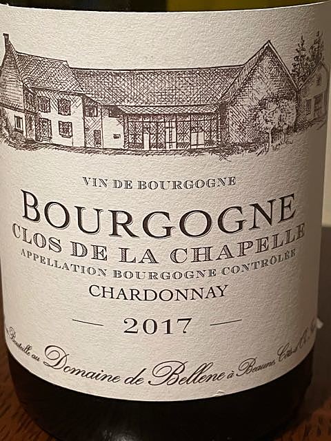 Dom. de Bellene Bourgogne Clos de la Chapelle Chardonnay