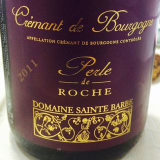 Dom. Sainte Barbe Crémant de Bourgogne Perle de Roche 2011