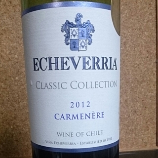 Echeverria Classic Collection Carmenère