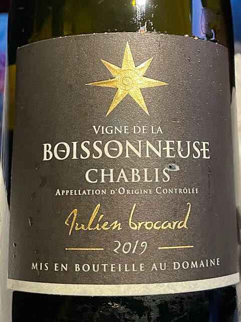 Julien Brocard Chablis Vigne de La Boissonneuse(ジュリアン・ブロカール シャブリ ヴィーニュ・ド・ラ・ボワッソヌーズ)