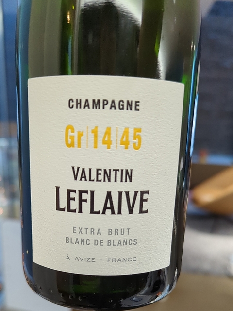 Valentin Leflaive GR 14 45 Blanc de Blancs Extra Brut(ヴァランラン・ルフレーヴ ブラン・ド・ブラン エクストラ・ブリュット)