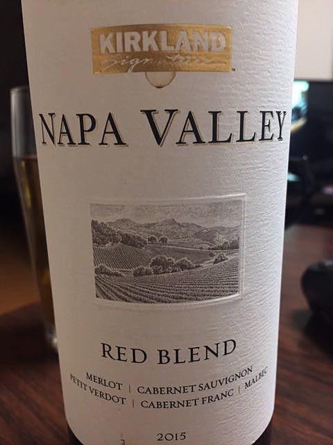 Kirkland Signature Napa Valley Red Blend 2015