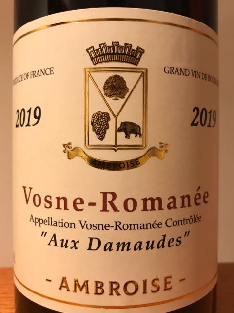 2000 Vosne-Romanée Maison Ambroise Red wine Vosne-Romanée aux Damaudes - Maison Ambroise