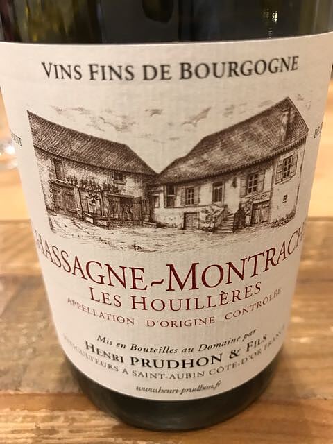 Henri Prudhon & Fils Chassagne Montrachet Les Houillères
