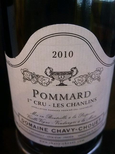 Dom. Chavy Chouet Pommard 1er Cru Les Chanlins(ドメーヌ・シャヴィ・シュエ ポマール プルミエ・クリュ レ・シャンラン)